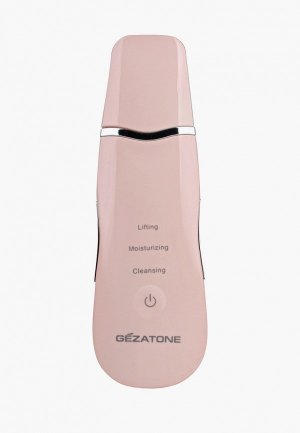 Прибор для очищения лица Gezatone , лифтинга и тонизации кожи Bio Sonic 770 S. Ультразвуковой.. Цвет: розовый