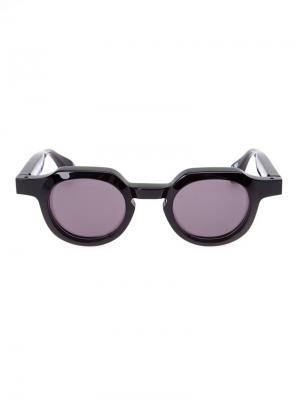 Солнцезащитные очки Retro Future by 900 Factory. Цвет: чёрный