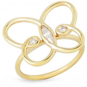Кольцо женское Nina Ricci 70174270108058 S-57. Цвет: золотистый