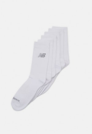 Спортивные носки Performance Cushioned Crew Socks 6 Pack , белый New Balance