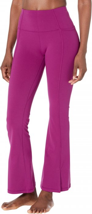 Супермягкие расклешенные брюки для йоги шириной 30 дюймов , цвет Amaranth Pink Sweaty Betty