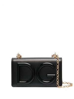 Клатч DG Girls Dolce & Gabbana. Цвет: черный