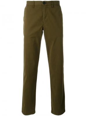 Классические брюки-чинос Ps By Paul Smith. Цвет: зелёный