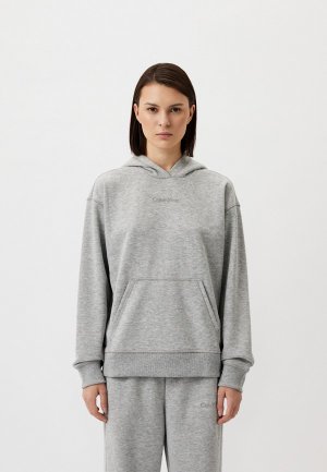 Худи Calvin Klein Performance Pullover Hoodie. Цвет: серый