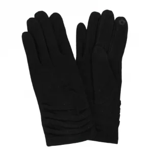 Перчатки женские 1004/1 черные, one size Flioraj. Цвет: черный