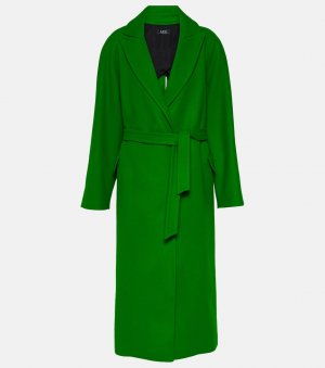 Пальто с запахом florence из смесовой шерсти , зеленый A.P.C.