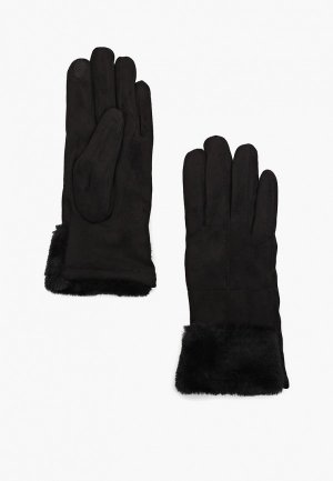 Перчатки Mon mua. Цвет: черный