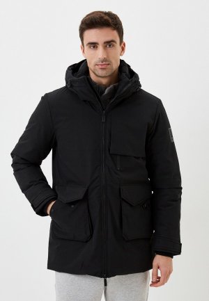 Куртка утепленная Urban Fashion for Men. Цвет: черный