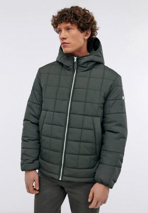 Куртка утепленная Baon. Цвет: зеленый