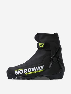 Ботинки для беговых лыж RS Combi NNN, Черный Nordway. Цвет: черный