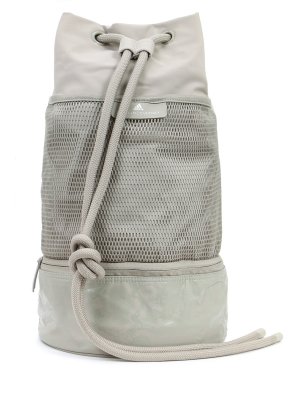 Рюкзак текстильный STELLA MCCARTNEY SPORT. Цвет: серый