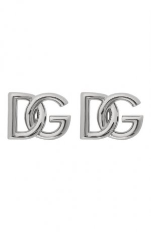 Серьги Dolce & Gabbana. Цвет: серебряный