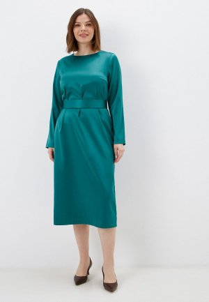 Платье Vera Nicco. Цвет: зеленый