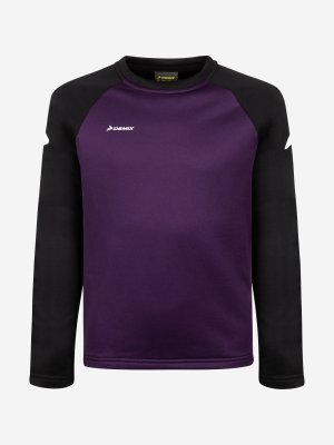 Джемпер футбольный для мальчиков , Фиолетовый Demix. Цвет: фиолетовый