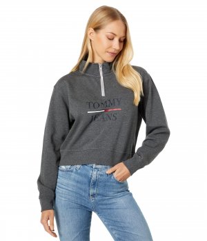 Пуловер , 1/2 Zip Crop Pullover Tommy Jeans