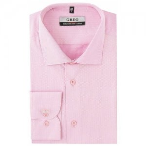 Рубашка , размер 174-184/44, розовый GREG. Цвет: розовый