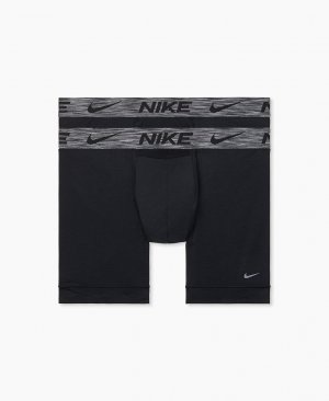 Трусы  Essential Micro Boxer Shorts 2-Pack Nike. Цвет: черный