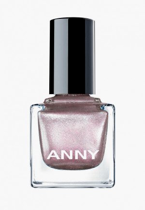 Лак для ногтей Anny тон 218.30 розово-серебряное мерцание, 15 мл. Цвет: розовый