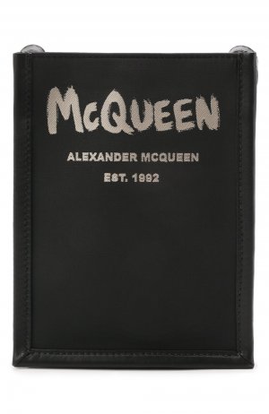 Комбинированная сумка Edge Mini Alexander McQueen. Цвет: чёрный