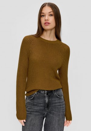 Вязаный свитер , цвет guacamole QS