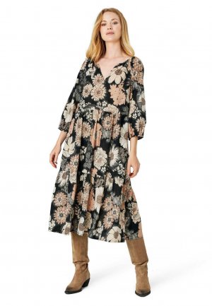 Платье повседневное CAROLINA , цвет print black beige Noa