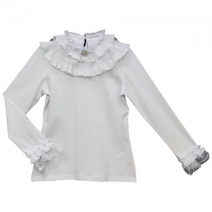 Блузка школьная для девочки (Размер: 122), арт. 13522 BADI JUNIOR