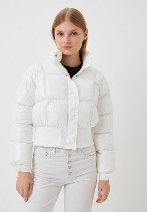 Куртка утепленная Fresh Cotton. Цвет: белый