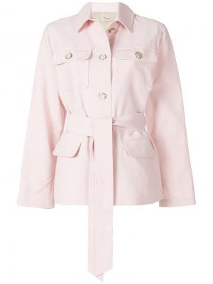Куртка в утилитарном стиле Ocean Temperley London. Цвет: розовый
