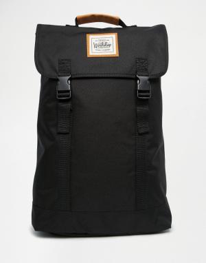 Рюкзак с двумя ремешками Workshop. Цвет: черный