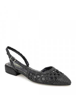 Женские туфли крючком Cayla с острым носком и пяткой на пятке, связанные , цвет Black Kenneth Cole