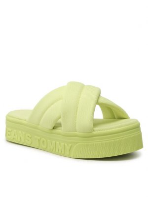 Мюли, зеленый Tommy Jeans