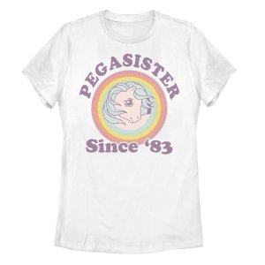 Детская футболка Pegasister с ретро-графикой 1983 года My Little Pony