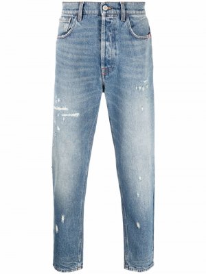 Mid-rise straight-leg jeans AMISH. Цвет: синий