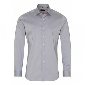 Рубашка , размер 40, серый Eterna. Цвет: серый