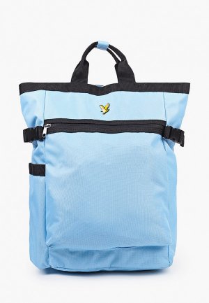 Рюкзак Lyle & Scott Tote Backpack. Цвет: голубой