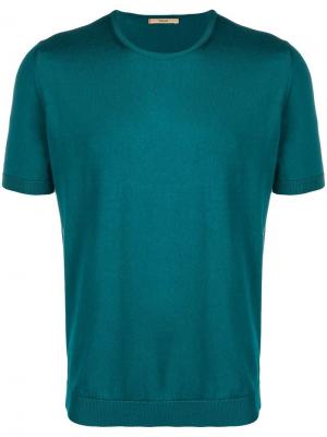 Базовая футболка Nuur. Цвет: зеленый