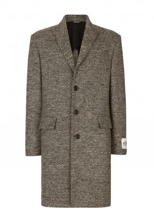 Пальто DOLCE&GABBANA. Цвет: серый