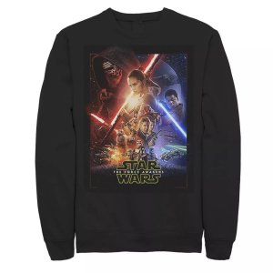 Мужской свитшот с постером к фильму «Звездные войны: Пробуждение силы» Star Wars