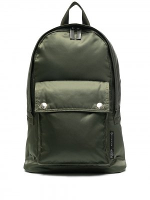 Рюкзак с карманом на кнопках Porter-Yoshida & Co.. Цвет: зеленый