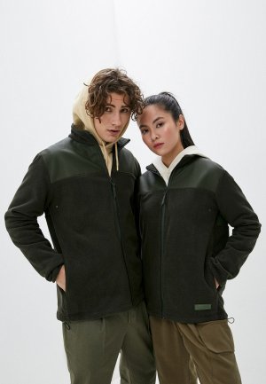 Олимпийка Rains Fleece Zip Puller. Цвет: хаки