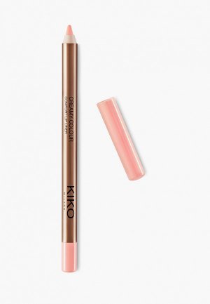 Карандаш для губ Kiko Milano стойкий CREAMY COLOUR COMFORT LIP LINER, оттенок 317, Natural Rose, 1.2 г. Цвет: розовый