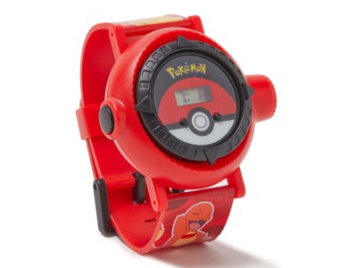 Часы Pokemon детские, красный Pokémon