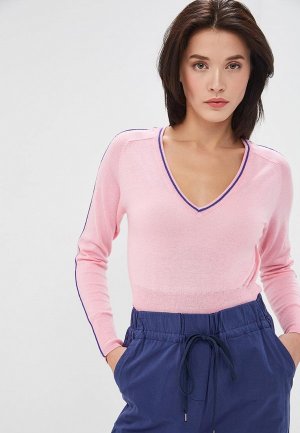 Пуловер Silvian Heach. Цвет: розовый