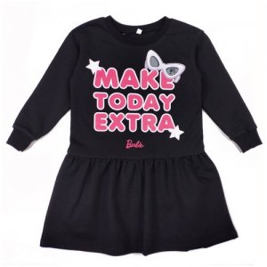 Платье Barbie Extra черное Make Today размер 98 COOCKOO. Цвет: черный