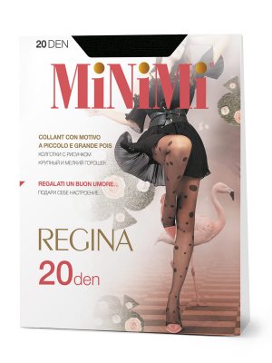 Колготки жен.mini regina 20 nero MINIMI
