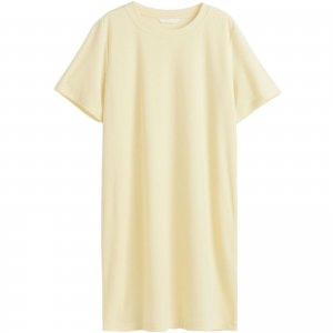 Платье-футболка Terry, светло-желтый H&M