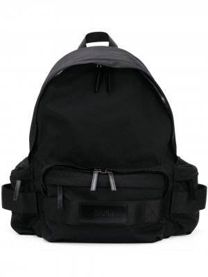 Рюкзак на молнии с логотипом Juun.J. Цвет: черный