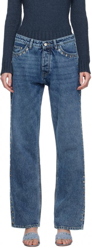Синие шерстяные джинсы Paloma Crowd Wool