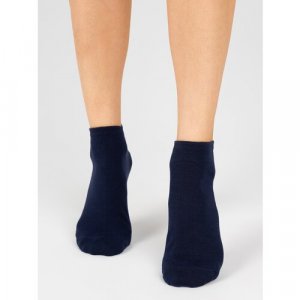 Женские носки укороченные, фантазийные, размер 23-25, синий Красная Ветка. Цвет: синий