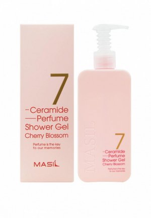 Гель для душа Masil 7 Ceramide Perfume Shower Gel CHERRY BLOSSOM, 300 мл. Цвет: розовый
